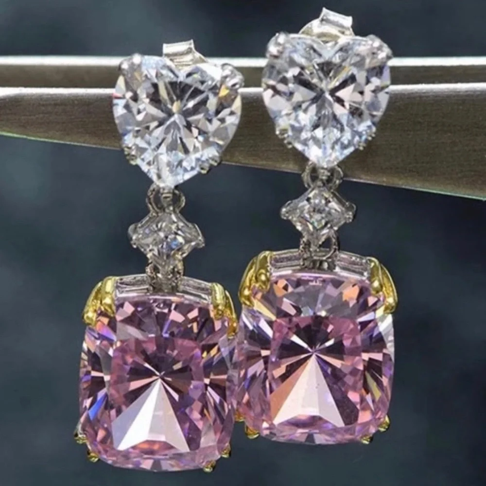 Formal Fashion Pink Earrings Women’s Jewelry